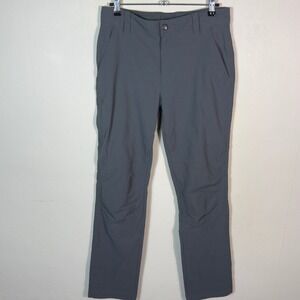Columbia Mens Omni Shield Advanced Repellency Gray Hiking Pants Size 30x32‎